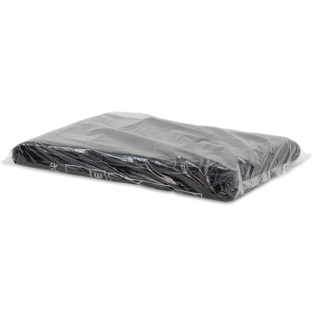 90 Black LDPE Garbage Bags – 140 Litre Capacity (110cm X 80cm) – Heavy-Duty 40my Waste Sacks 3 thumbnail image